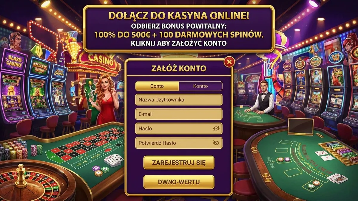 Rejestracja z bonusem